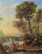 Claude Lorrain Landscape with Apollo and Mercury china oil painting reproduction